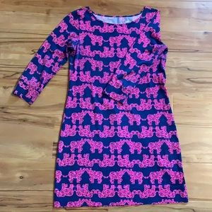 Lilly Pulitzer Elephant shift dress